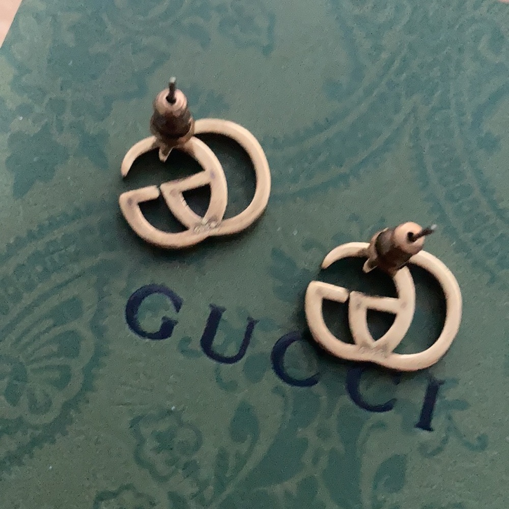 Gucci Interlocking G Earrings - image 5